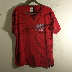Red Tie Dye Tshirt